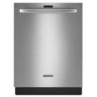 Kitchen Aid KUDE60SXSS Dishwasher/Fully Intergrated, 24in, with 6 Wash Cycles, 16 Place Setting Capacity, Integrated Hard Water Softener, Wash Sensors and 43 dBA
