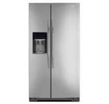 Whirlpool GSS30C6EYY Side by Side Refrigerator, 36in, 29.7 cu.ft, with  MicroEtch Spill Control Glass Shelves, Gallon Door Storage, External Ice/Water Dispenser and LED Lights