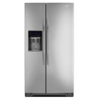 Whirlpool GSS30C6EYY Side by Side Refrigerator, 36in, 29.7 cu.ft, with  MicroEtch Spill Control Glass Shelves, Gallon Door Storage, External Ice/Water Dispenser and LED Lights