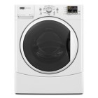 Maytag MHWE201YW Front Load Washer, 27 in, 3.5 cu.ft, with Reinforced, 6-Rib, commercial-grade washer belt, Extra Rinse Option, Control Lockout, 12 Wash Cycles and Energy Star  