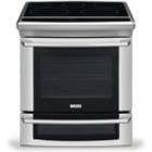 Electrolux EI30ES5CJS Slide In Electric Range, 30 in, 4.2 cu.ft, with IQ-Touch Controls, Self Clean, True Hidden Bake, True Convection w/2500 watt Element & Variable Speed Fan