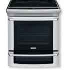 Electrolux EW30ES6CGS Slide In Electric Range, 30 in, 4.2 cu.ft, with Wave-Touch Controls, Self Clean, True Hidden Bake, True Convection w/2500 watt Element & Variable Speed Fan