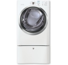 Electrolux EIMGD60J Front Load Gas Steam Dryer, 27 in, 8.0 cu.ft, with Wave-Touch Controls w/LCD Display, Touch-2-Open Door, Reversible Door, Perfect Steam Option, 11 Cycles, 7 Specialty Cycles