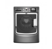 Maytag Maxima MHW9000Y Front Load Steam Washer, 27 in, 5.0 cu.ft, with 21 Wash Cycles, PowerWash System, Allergen Removal Cycle, Steam For Stains Option and LCD Display