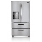 LG LMX25986ST 24.7 cu.ft. 4-door French Door Refrigerator with Linear Compressor&trade;
