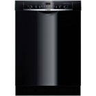Bosch (SHE3AR76UC) Ascenta Silence Rating: 50 dBA &bull; 6 Cycles: Power Scrub, Regular Wash, Auto Wash, Half Load, Delicate Wash, Quick Wash &bull; 2 Options: Sanitize, Delay Start (3/6/9)