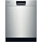 Bosch (SHE9ER55UC) 800 Plus Series Silence Rating: 39 DBA &bull; 200 kWh/yr &bull; 6 Cycles: Regular Wash, Auto Wash, Delicate Wash, Quick Wash, Glass Care,Auto Plus, Auto Delicate &bull; 5 Options: Half Load