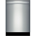 Bosch 300 Series SHX33RL5UC Dishwasher/Fully Integrated, 24 in, 50 dBA, 259 kWh/yr, 4 Cycles: Power Scrub, Regular Wash, Auto Wash, Quick Wash, 1 Option: Sanitize, 500 Series Upper Rack 