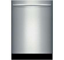 Bosch (SHX9ER55UC) 800 Plus Series Silence Rating: 39 DBA &bull; 200 kWh/yr &bull; 6 Cycles: Regular Wash, Auto Wash, Delicate Wash, Quick Wash, Glass Care,Auto Plus, Auto Delicate &bull; 5 Options: Half Load