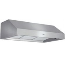 Bosch (DPH36652UC) 800 Series 36 inch Pro Style Under Cabinet Hood Ventilation,  Front Controls , 2 Halogen Surface Lights , 600 CFM, Vertical/Horizontal Discharge , Dishwasher Safe Filters 