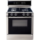 Bosch (HDS7052C)  700 series, Professional Style Continuous Matte Grates, European Convection, 8 cooking modes, 2 Power Burners (16k + 12.5k BTU) + 2 Simmer Burners, Touch & Turn&reg; Electronic Oven 