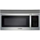Bosch (HMV3051C) 300 Series 1000 Watt Microwave, 1.6 cu.ft, 300 CFM, 10 Power Levels, 13 5/8" glass turntable, recirculated and external venting