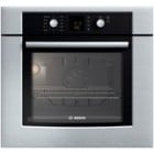 Bosch (HBL3450UC) 300 series, 30 inch, Capacity: 4.7 cu.ft., Convection Bake, Broil, Roast, Flush-to-Cabinet Design, Ergonomic Dials with Glass Touch Control, Recessed Heating Element