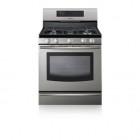 Samsung FX710BGS Freestanding Gas Range, 30 in, 5.8 cu.ft, with True Convection, Split Rack System, Warmer Drawer, 5 Burners, 18,000 BTU Power Burner and Easy Cook Menu 