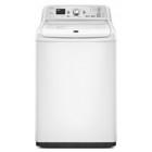 Maytag Bravos MVWB750YW Top Load Washer, 28 in, 4.6 cu.ft, with 10-Year Limited Parts Warranty On Washer Motor And Basket, Optimal Dispensers, Powerwash Cycle and PowerSpray Technology   