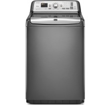 Maytag Bravos MVWB850Y Top Load Washer, 28 in, 5.3 cu.ft, with Optimal Dispensers, Cold Wash Cycle, Powerwash Cycle, PowerSpray Technology and Allergen Cycle  