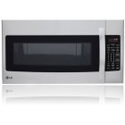 LG LMVH1711ST Over the Range Microwave, 30 in, 1.7 cu.ft with Convection Technology, Sensor Cooking, Auto Defrost, One Touch Setting and Add Time Controls   