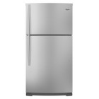 Whirlpool WRT3L1SZYF Top Mount Refrigerator, 33 in, 21 cu.ft, with Full-width Pantry, Contemporary Design, Can Caddy, Adjustable Door Bins and EZ Connect Ice Maker Compatible 