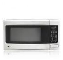 LG LMS1170S Countertop Microwave, 20 1/16 in, 1.1 cu.ft, with Auto Defrost, Child Lock and One Touch Settings