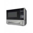 LG LMP1171SS Countertop Microwave with Oven, 20 in, 1.1 cu.ft, with 1400 Watt Baking Oven, Add Time Controls, Child Lockout and Auto Defrost 