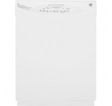 GE GDWF100V Stainless Steel Interior Dishwasher, 24 in, 14-Place Settings, 4 Cycles, 5 Options, SaniWash, Steam PreWash, 5-Stage Filtration, Hard Food Disposer and 52 dBA