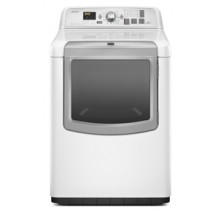 Maytag Bravos YMEDB950Y Front Load Electric Steam Dryer, 29 in, 7.3 cu.ft, with 14 Cycles, Glass Door, Wrinkle Prevent Plus (150mins), w/Steam, Sanitize, Towels, Auto Refresh, Active Wear