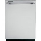 GE GLD7768VSS Dishwasher/Fully Integrated, 24 in with Steam Prewash Option, Nylon Racks, Hard Food Disposer, Dedicated Silverware Jets and ENERGY STAR 