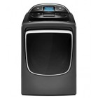 Whirlpool Vantage YWED7990XG Front Load Electric Dryer, 27 in, 7.4 cu.ft, with 32 Dry Cycles, Steam Refresh, Wrinkle Shield, USB Port and Color LCD Touchscreen Controls