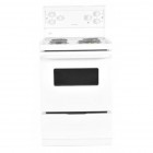 Frigidaire CFEF2405LW Freestanding Electric Range, 24 in, with Hi/Lo Broil Options, Colour-Coordinated Oven Door with Large Window and Store-More Storage Drawer 