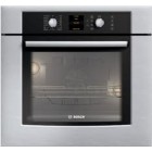Bosch (HBN5450UC) 300 series, 27 inch, Capacity: 4.2 cu.ft., Convection Bake, Broil, Roast,  Flush-to-Cabinet Design, Ergonomic Dials with Glass Touch Control, Recessed Heating Element