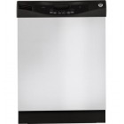 GE GLD4664VSS Built In Dishwasher, 24 in, with 3 Direct Feed Wash Arms, Piranha Hard Food Disposer,  PureClean wash system with 5-stage filtration and Clean Sensor