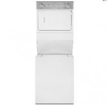 Maytag MGT3800XW Gas Laundry Centre, 27 in, with 2.5 cu. ft. Washer, 5.9 cu. ft. Dryer, 9 Wash Cycles, 6 Dry Cycles, Wash/Dry Sensors, 2-Speed Motor and 1/2 HP Drain Pump