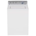 GE Allura GMAN3000MWS Top Load Washer, 27 in with Stainless Steel Interior, 3 Wash and Rinse Temperatures, 630RPM, RainShower Wash System and 3 Water Levels 