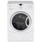 GE Allura GMAN1200LWW Front Load Washer, 27 in, 4.0 cu.ft, with HydroMotion wash action, Stainless Steel Interior wash basket, 1000 RPM, 10 wash cycles and 3 Wash/Rinse Temperatures