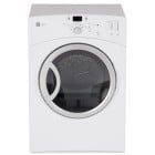 GE Allura GMMN120ELWW Front Load Electric Dryer, 27 in, 7.0 cu.ft, with 4 Heat Selections, Sensor Dry, 10 Dry Cycles, Interior Light, Child Lock, Delicate Cycle, Speed Dry and Cycle Countdown