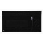 GE JVM1630BTC Over the Range Microwave, 30 in, 1.6 Cu.Ft, with 10 Power Levels, Child Lockout, Electronic Touch Controls and Instant on Convenience Cooking Controls