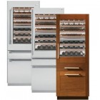 GE Monogram ZIW30GNZII Free Standing Wine Cooler 30 in, Dual Zone, with 106-Bottle Capacity, Dual Compressor, Freezer Drawer, Convertible Drawer, Ice Maker and Requires Panels/Handles