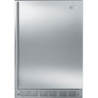 GE Monogram ZIBS240PSS Built-in Compact Bar Refrigerator with 4.25 cu. ft. Capacity, 24 in,  Spillproof Glass Shelves, Beverage Shelf, 8 lbs. Ice Capacity Icemaker and ADA Compliant