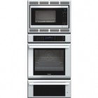 Thermador Masterpiece Series MEDMCW71JS Triple Combination Wall Oven with 4.2 cu. ft. True Convection Oven, 27 in,  1.5 cu. ft. Convection Microwave, 2.3 cu. ft. Warming Drawer, Temperature Probe 