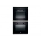 Bertazzoni Design Series FD30CONXT Double Electric Wall Oven 30 in with 4.1 cu. ft. Dual Fan Convection Ovens, Pyrolytic Self Clean, 4 Heating Elements and Combo Control Interface