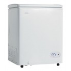 Danby DCF401W 3.6 cu. ft. Chest Freezer with Manual Defrost, Defrost Drain, Front Mount Thermostat and Castors