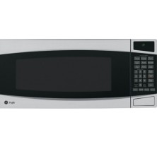 GE Profile PEM31 Countertop Microwave 1.0 cu.ft, with 800 Watts, 10 Power Levels, Sensor Cooking Controls, Glass Turntable, Optional Built-in Trim Kit and Hanging Kit