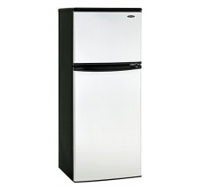 Danby DFF9102BLS 9.1 cu. ft. Top-Freezer Refrigerator with 4 Slide-Out Shelves, Crisper, CanStor Beverage Dispenser and Reversible Door