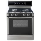 Bosch (HGS7052UC) 700 series, Professional Style Continuous Matte Grates, 2 Power Burners (16k + 12.5k BTU) + 2 Simmer Burners, 8 cooking modes, Capacity: 5.1 cu.ft., European Convection Oven