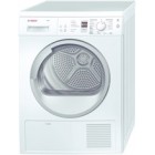 Bosch (WTE86300US) Axxis Series 67 dB Silence Rating, Condensation Drying System, Electronic Moisture Sensor, Lint Filter LED Indicator, Time Remaining Display, Adjustable EOC Signal