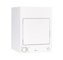 GE PSKS333EBWW Front Load Compact Dryer, 24in, 3.6 cu.ft, with 3 Dry Cycles, 3 Temperature Levels, 4 Way Venting Option and Automatic Drying Control 