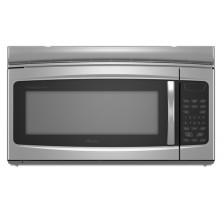 Amana YAMV1160VAS  Stainless Steel Over the Range Microwave, 30in, 1.6 Cu.Ft, 1,000 Watts, 220Cfm, 10 Power Levels, Auto-Cook, Reheat & Defrost, Quick Touch, 2-Speed Fan, Odor Removal Filter and Night Light Stainless Steel