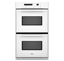 Whirlpool Gold GBD309PVQ  White  Double Wall Oven, 30in, 8.2 cu.ft, (Total) with TimeSavor Plus Convection Upper Oven, 4.1 cu. ft. Lower Oven, Self-Clean, and Convection Conversion White 