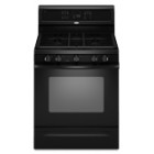 Whirlpool Gold GFG461LV Freestanding Gas Range, 30in, 5.0 cu.ft, with 5 Sealed Burners, Full-Width Satin-Finish Burner Grates, Rapid Preheat, Sabbath Mode, EasyView Extra-Large Oven Window and Storage