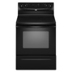 Whirlpool YWFE361LV Freestanding Electric Range, 30in, 4.8 cu.ft, with 4 Radiant Burners, Ceramic Glass Cooktop, Automatic Oven Light and Storage Drawer